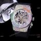 Replica Skeleton Hublot Rainbow Watch Rose Gold 45mm With Brown Leather Strap (9)_th.jpg